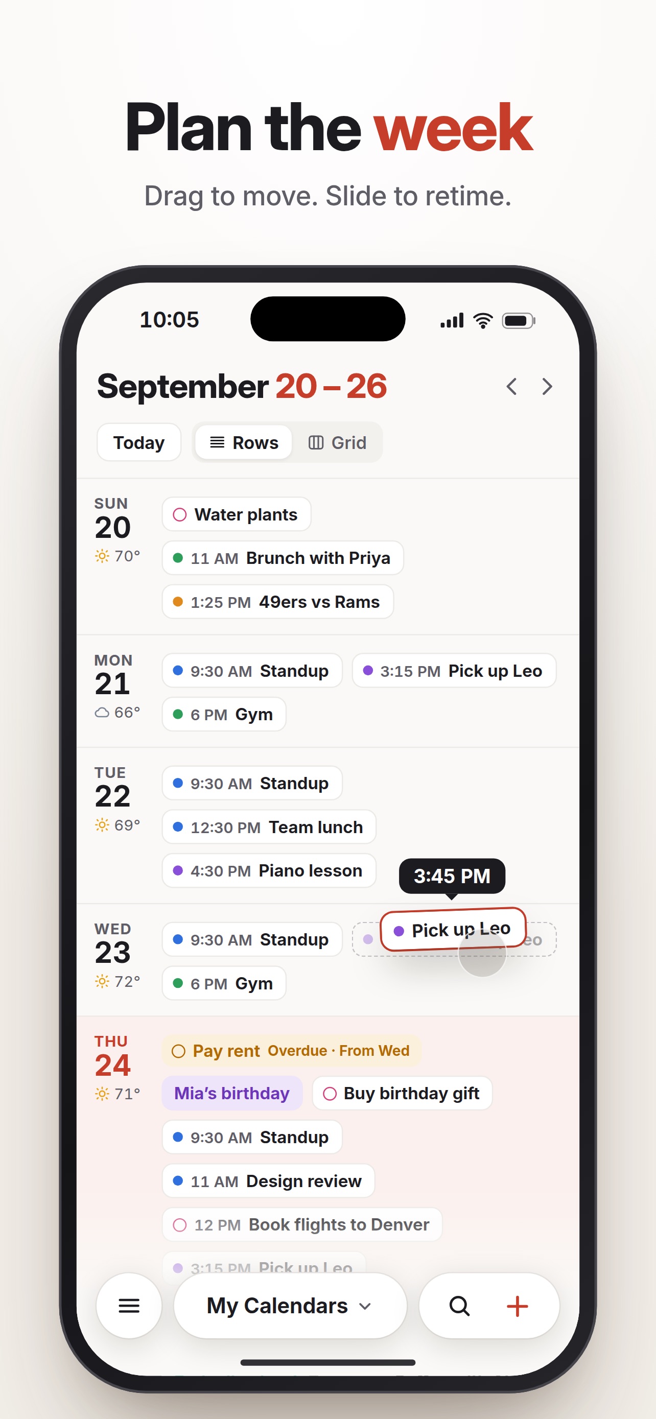 Screenshot 5 of Tempo Calendar