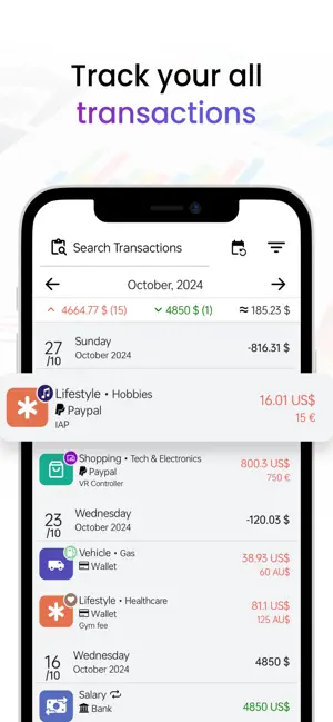 SpendWallet - Expense & Budget screenshot 3