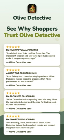 Olive Detective: Food Scanner Screenshot 8 of 8