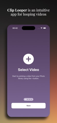 Clip Looper: Video Loop Maker Screenshot 1 of 6
