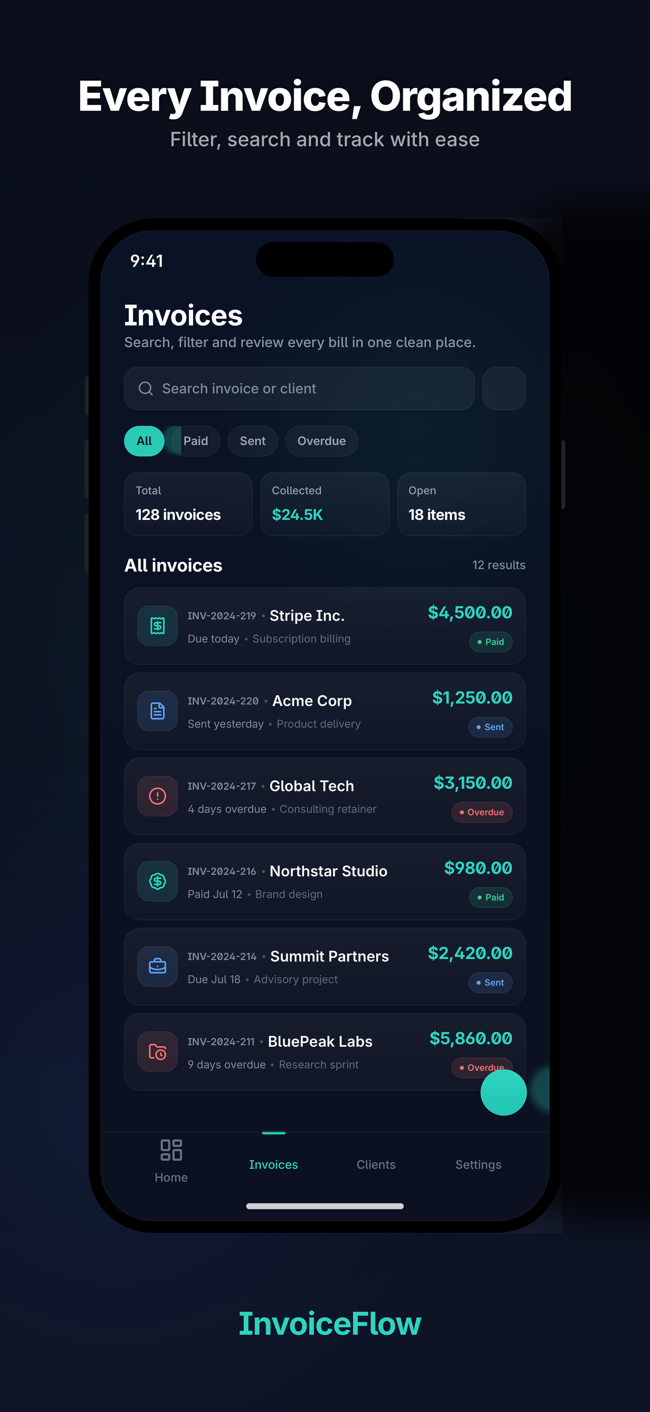 InvoiceFlow - Invoice Maker