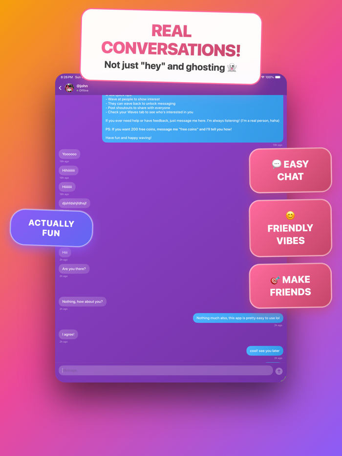 Wave – Meet Friends and Chat