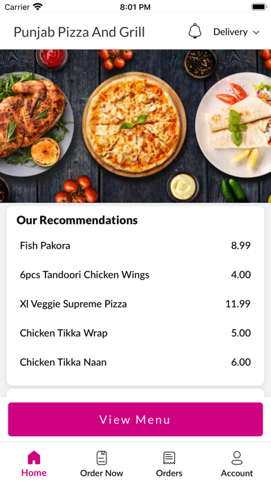 Punjab Pizza And Grill Screenshot