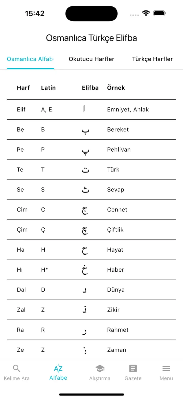Screenshot #3 pour Osmanlıca Sözlük