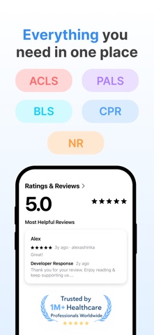 MediCode- ACLS, PALS, BLS, CPR Screenshot 1 of 6