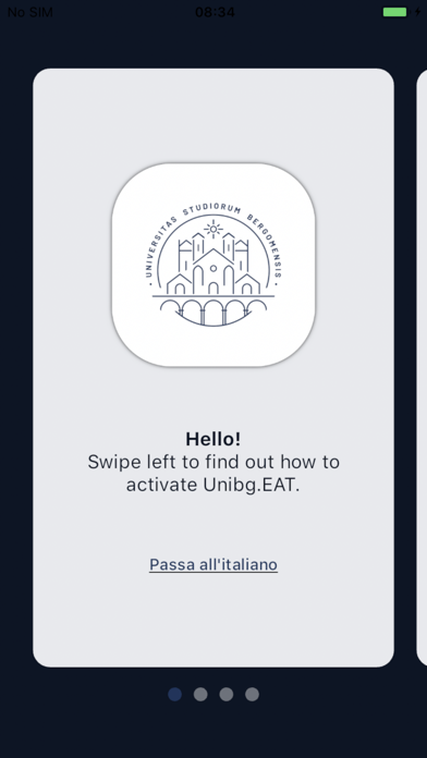 Unibg.EAT Screenshot