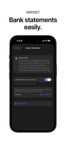 Spendrift screenshot