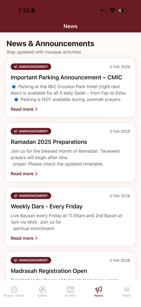 iPhone screenshot