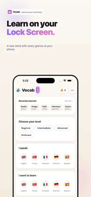Vocab Builder: Live Words screenshot 1