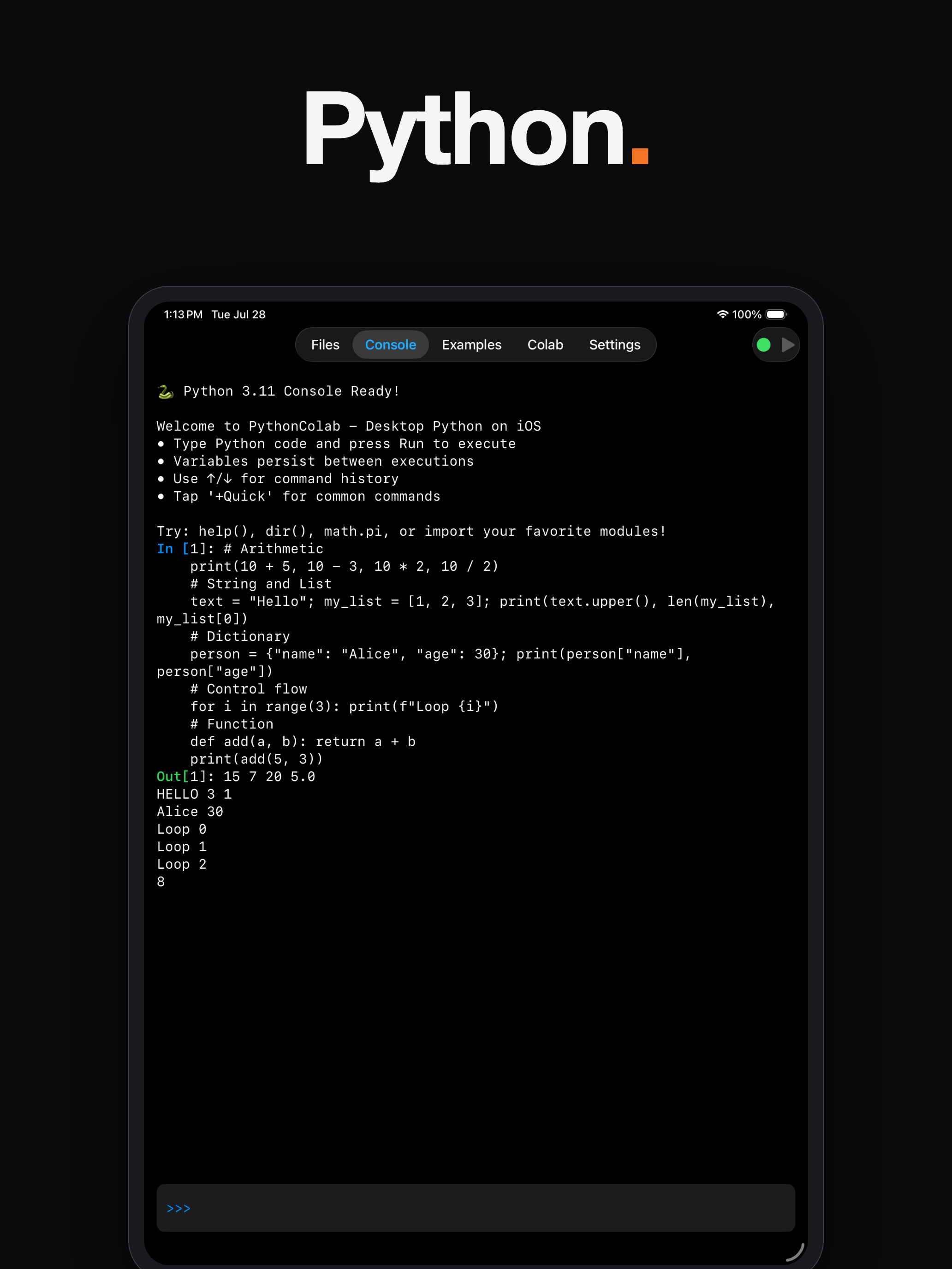 Jupyter Notebook - JuCode screenshot 11