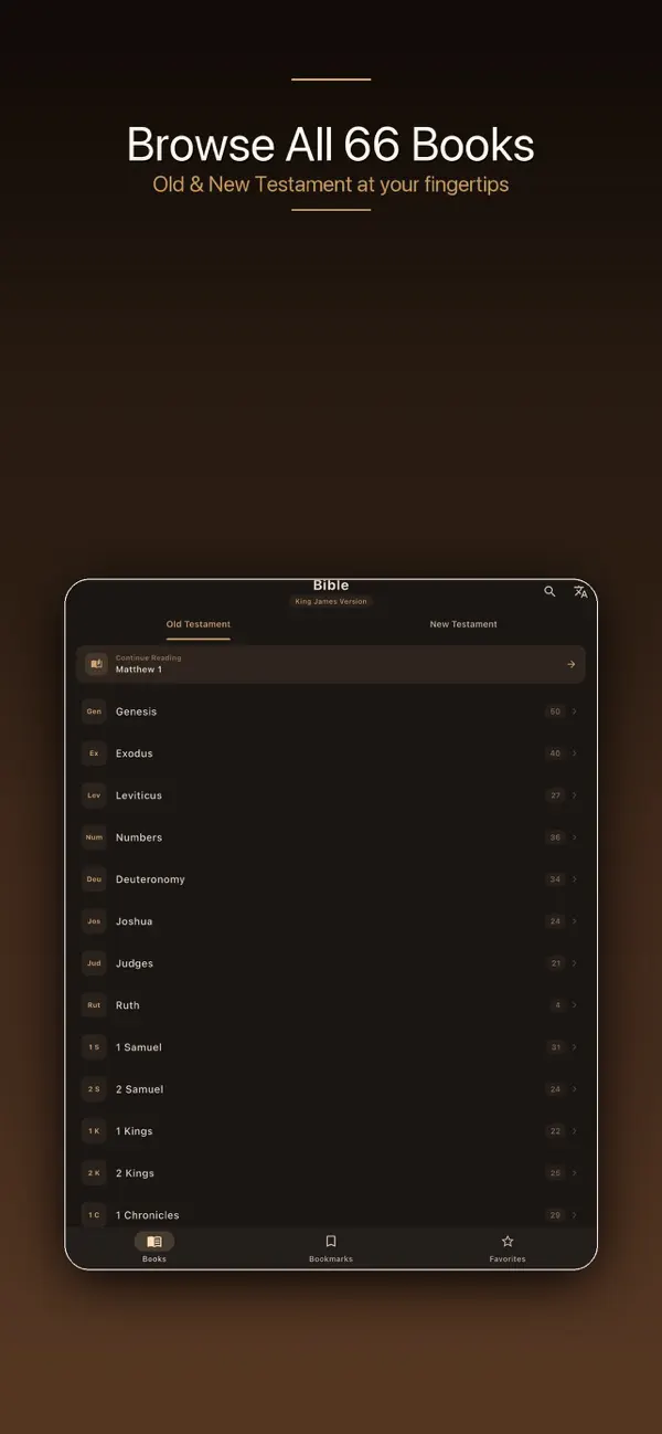 Screenshot #1 pour Holy Bible - Read & Listen