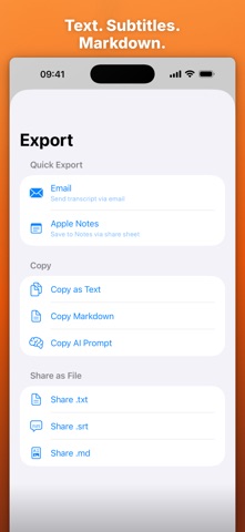 SessionScribe screenshot