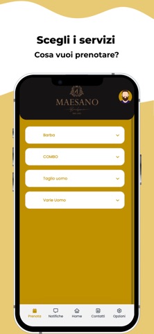 MAESANO barber concept Screenshot 2 of 5
