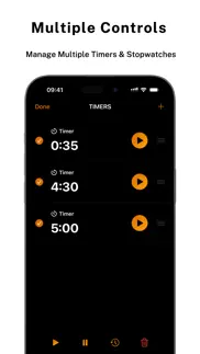 timeris - timer & stopwatch iphone screenshot 4