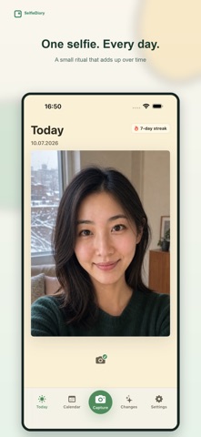 SelfieDiary Screenshot 1 of 5