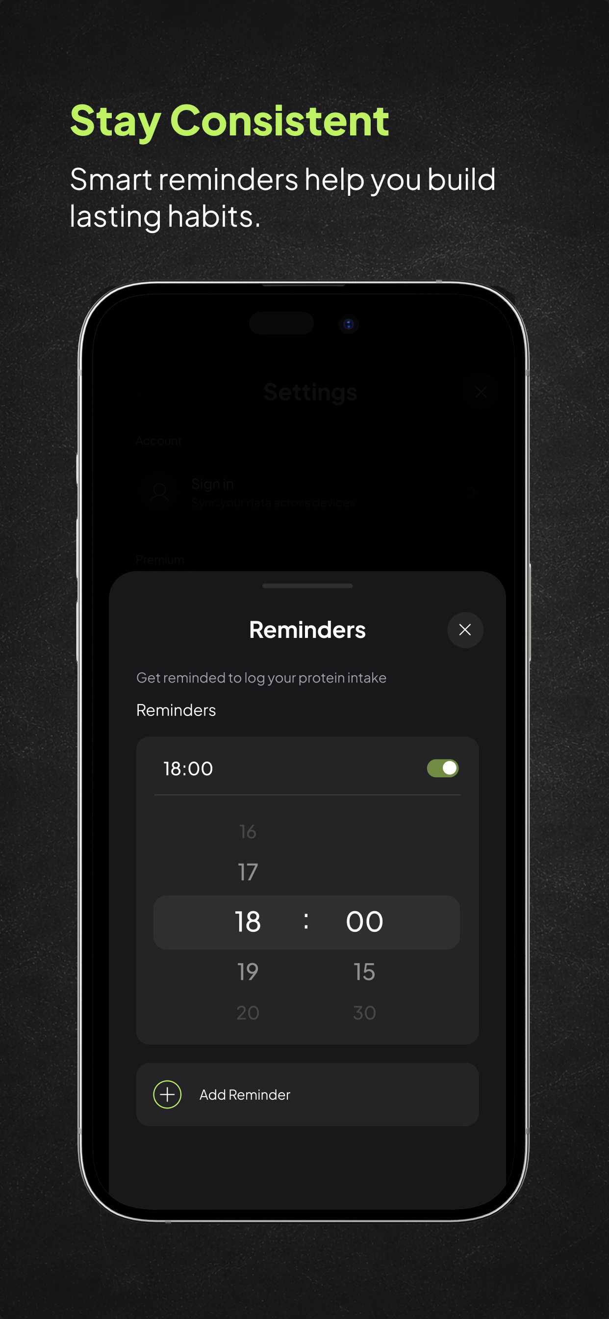 ProteinMeter: Protein Tracker screenshot 6