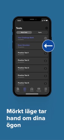 Teoriprovet Körkort 2026 App Store preview screenshot 8