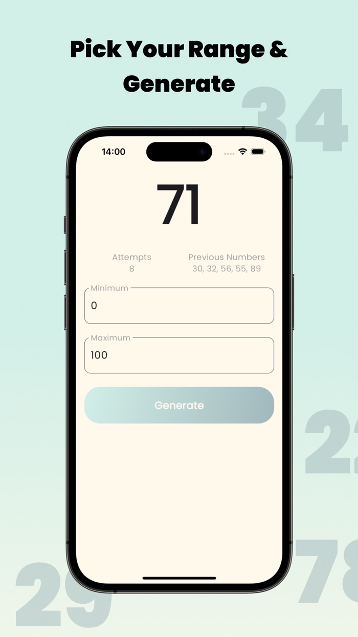 Random Number Generator Max