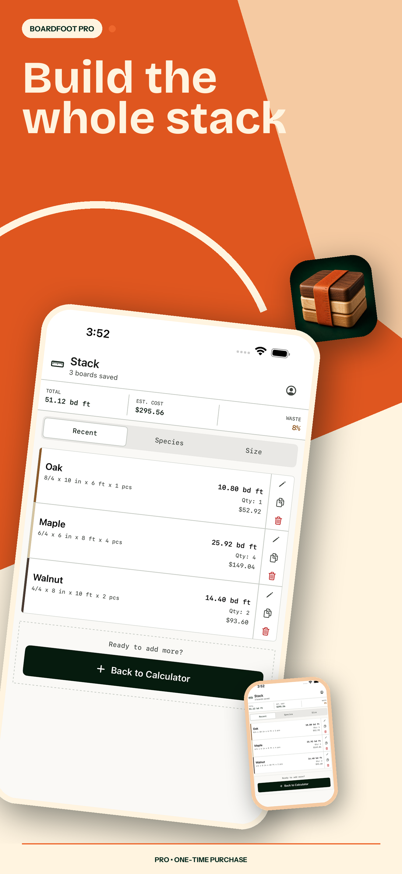 BoardFoot Pro Calculator screenshot 4