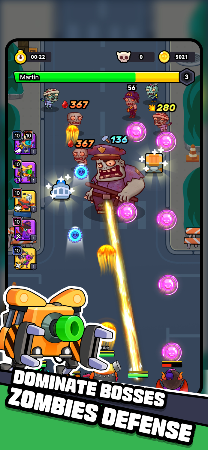 Robot Go - Zombies War