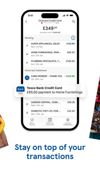 Tesco Bank screenshot 3