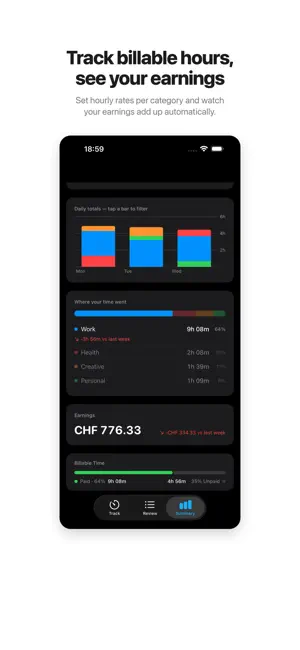 Orru - Time Tracker screenshot 3
