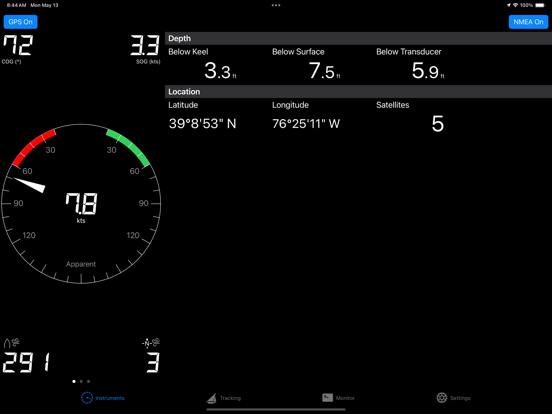 Sail Buddy iPad screenshot 4 - Navigation app