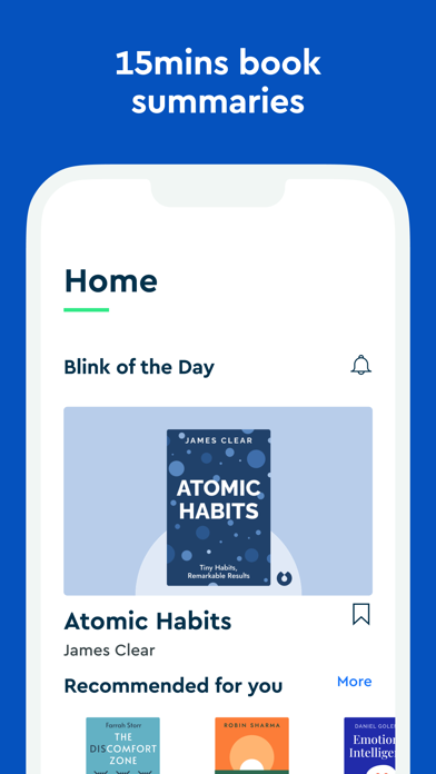 Screenshot 2 of Blinkist: Book Summaries Daily App