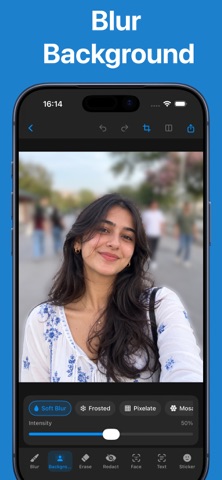 Blur Photo & Background Tool Screenshot 5 of 6