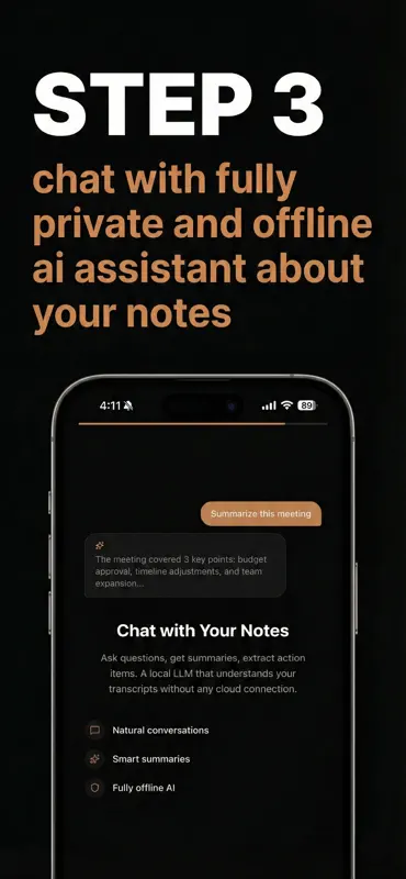 Viska: Local AI Meeting Notes screenshot 3 of 5
