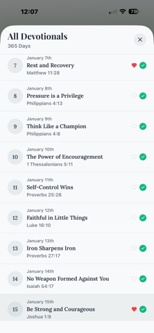 Playbook Devotional Screenshot 2 of 5