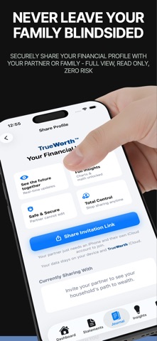 TrueWorth: Wealth Journal screenshot