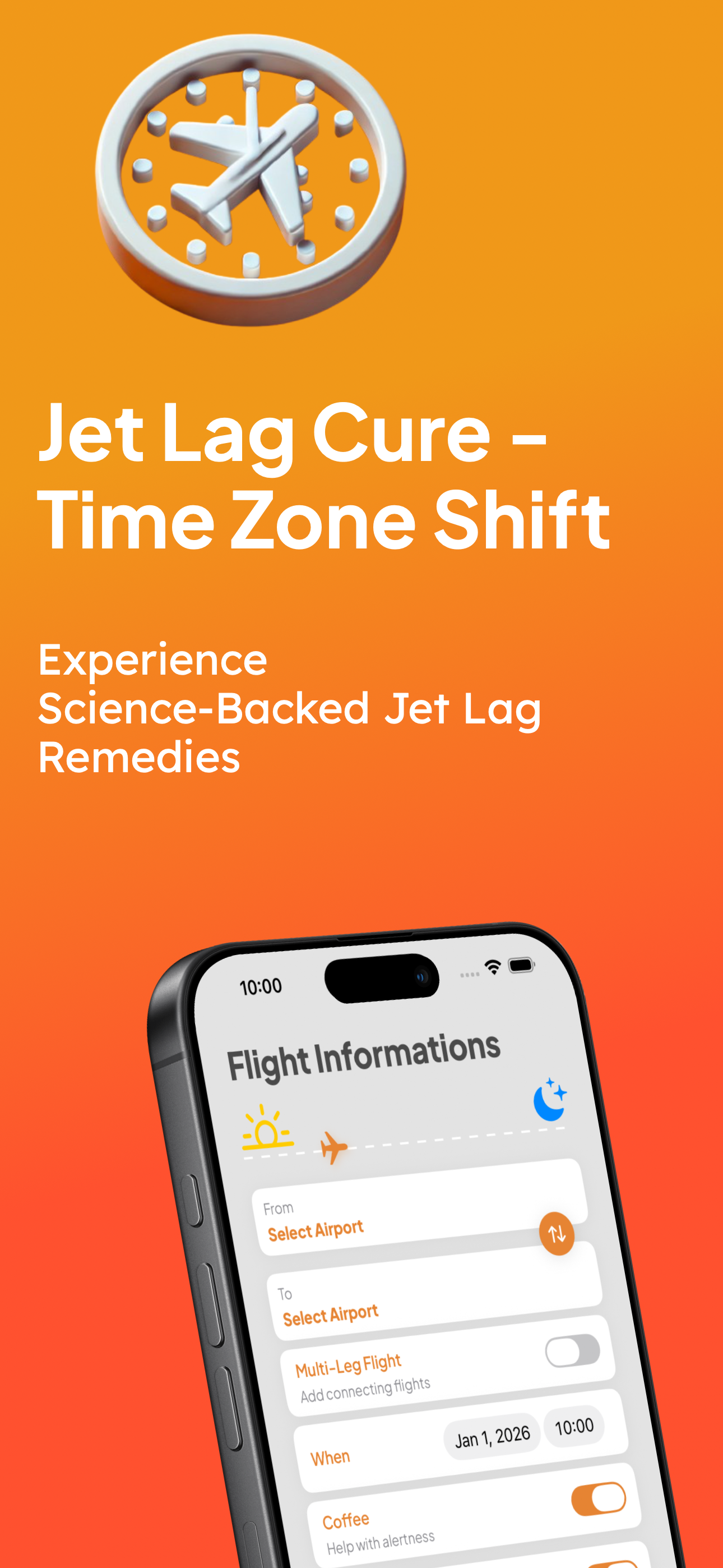 Jet Lag Cure - Time Zone Shift