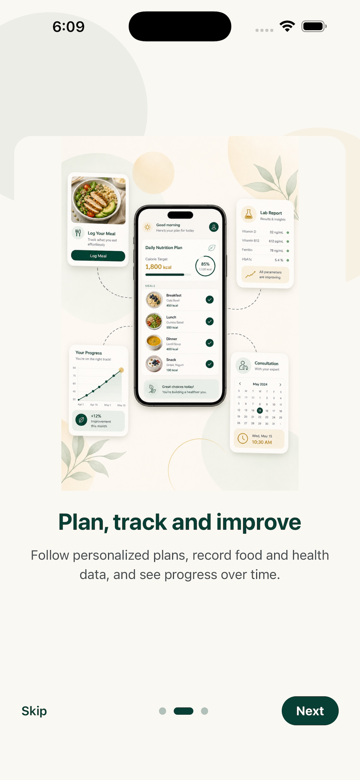 AloyFit: Nutrition Care screenshot 2