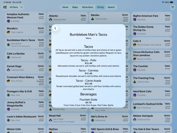 Magic Guide: Universal Orlando iPad screenshot