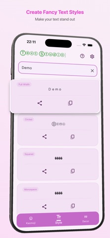Text Studio: Kaomoji screenshot