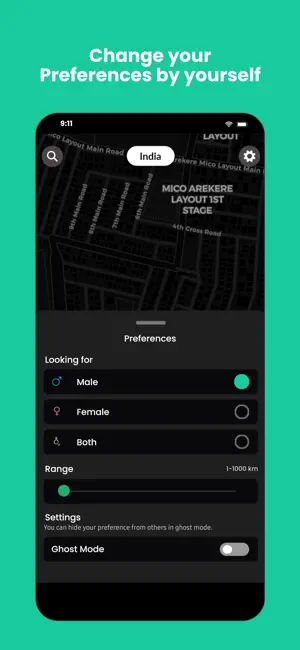 Haiyvee: Discover nearby users screenshot 3