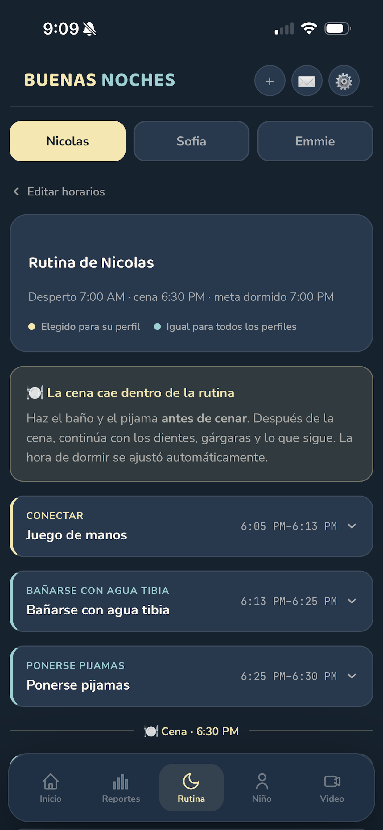 Buenas Noches: sueño infantil screenshot 4