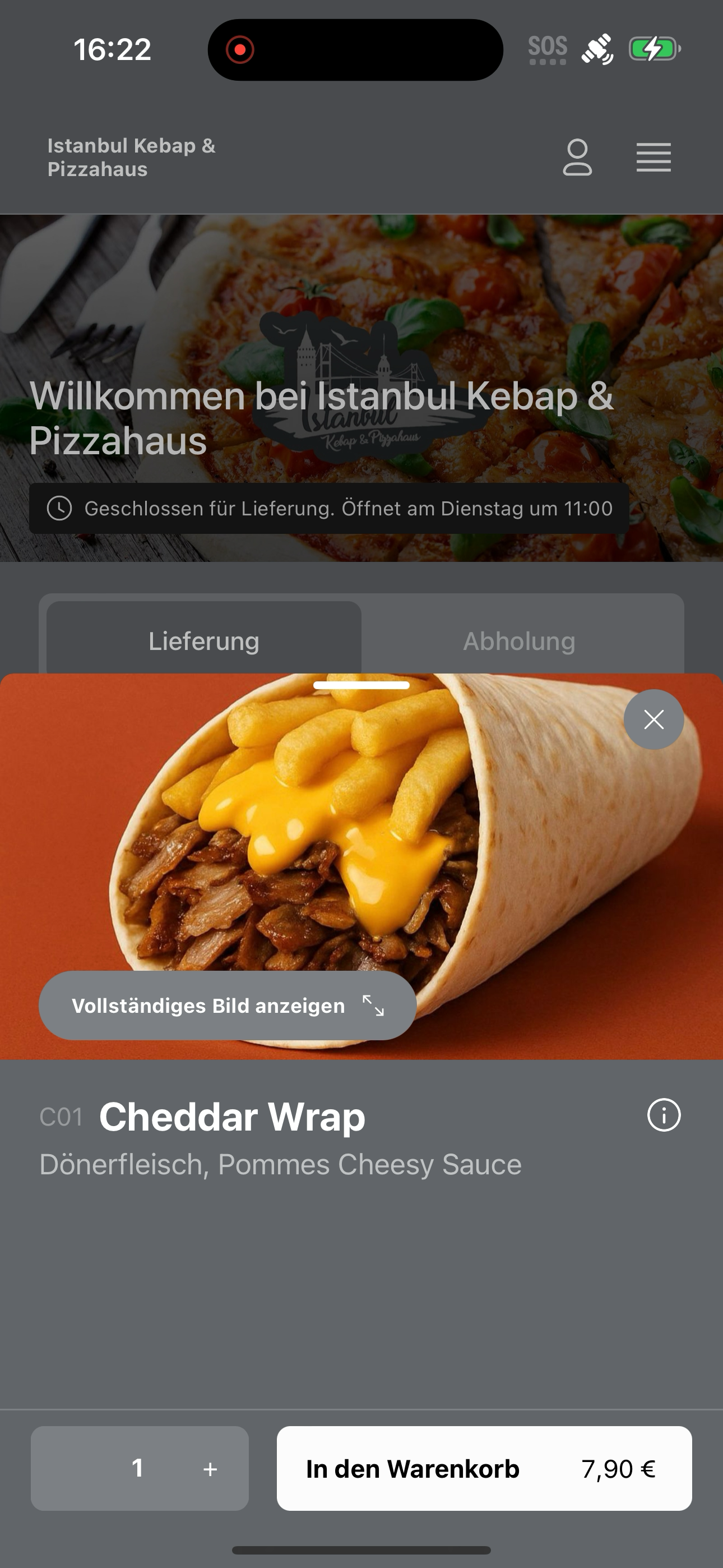 Istanbul Kebap & Pizzahaus screenshot 7