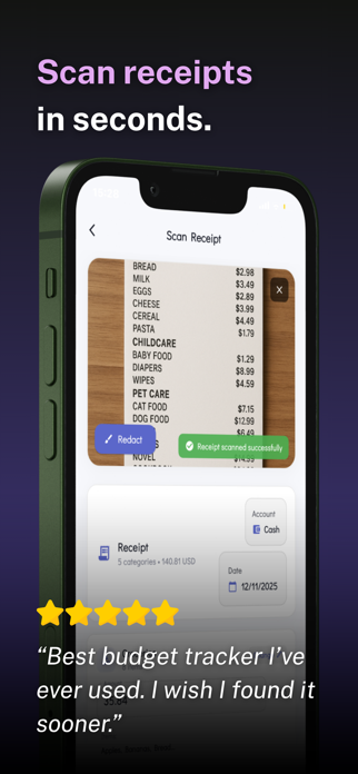 Fokus: Expense & Budget Screenshot 1 of 5
