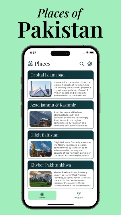 Pakistan - Places & Wildlife