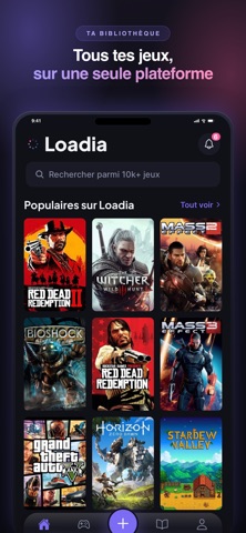 Loadia : Ta collection de jeux iPhone screenshot 1