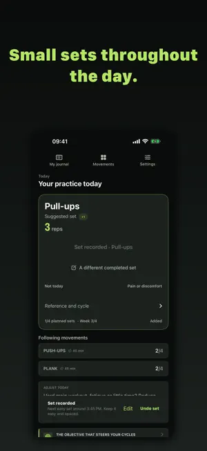 GrooveLog: Pull-Up Coach screenshot 2
