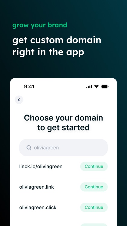 Linck: Link in Bio with Domain