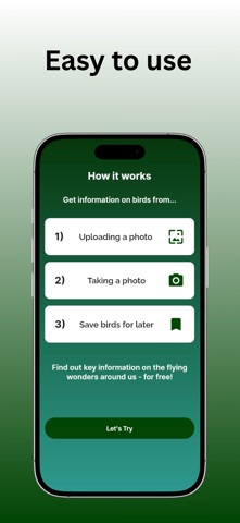 Bird Identifier: AI screenshot