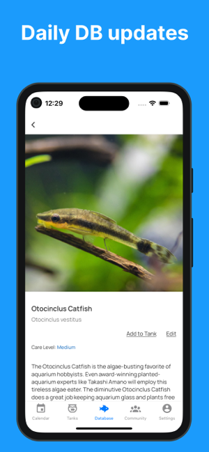 ‎Aquarium Log - Tank Manager Screenshot