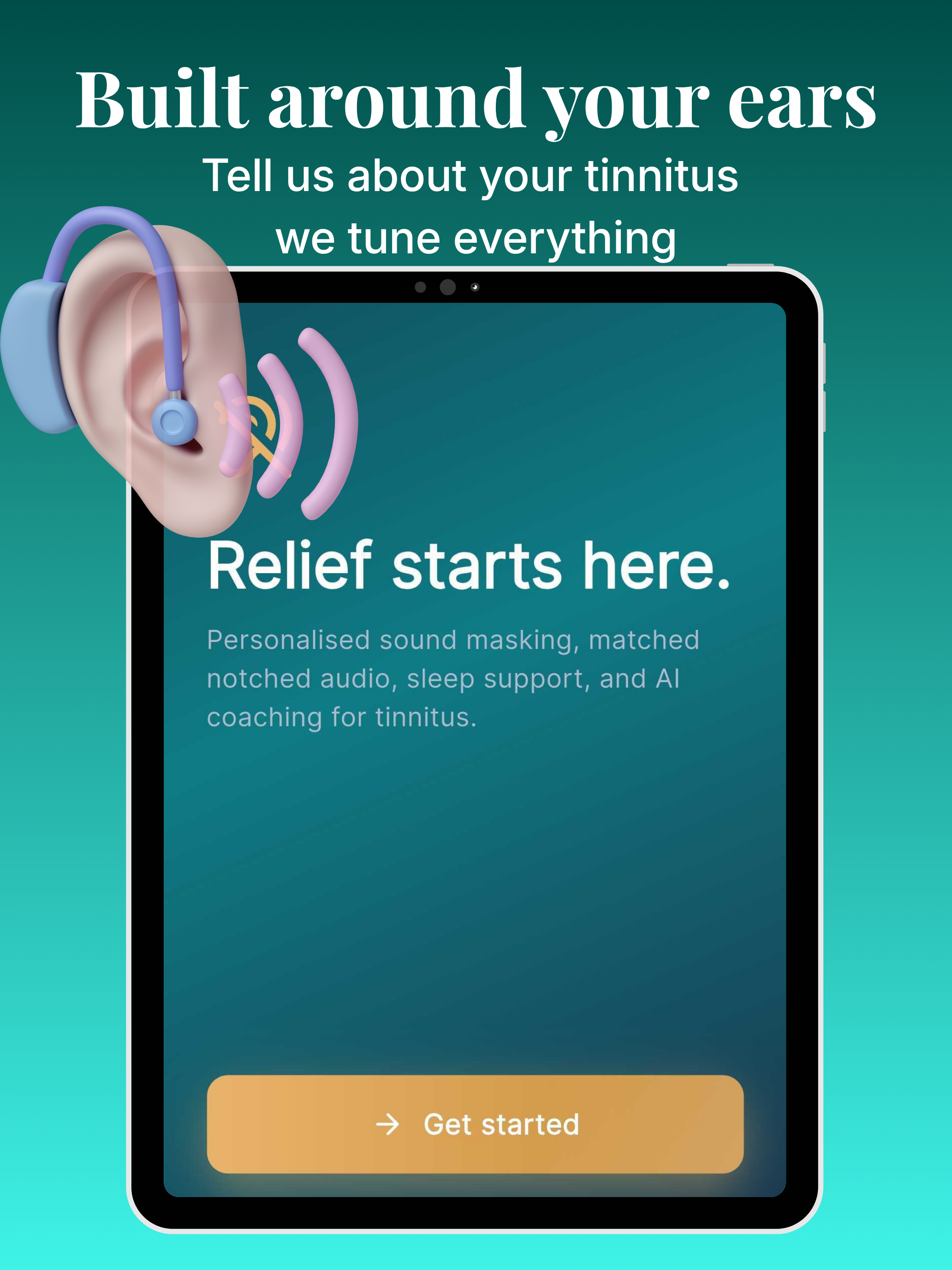QuietEar: Tinnitus Relief screenshot 9