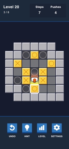 Sokoban Brain Puzzle iPhone screenshot