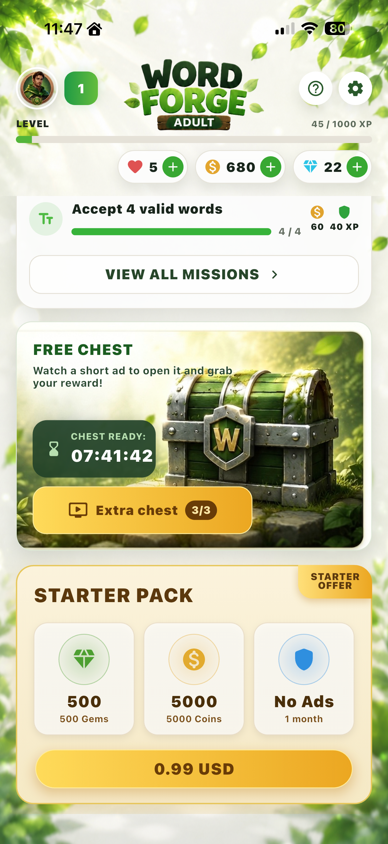 WordForge: Word Battle&Puzzle screenshot 9