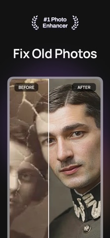 Old Photo Restore: ReliveAI iPhone screenshot
